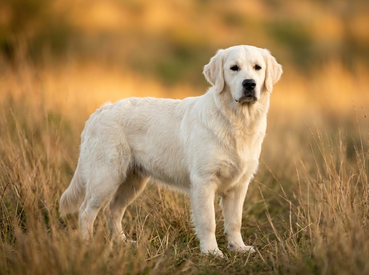 Fred the Golden Retriever portrait